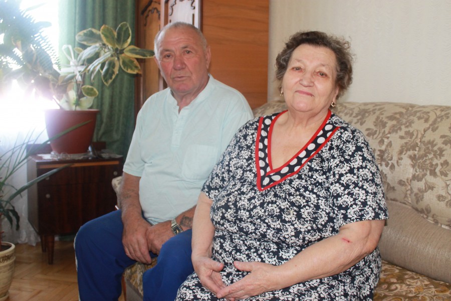 Шимон Морткович із дружиною Тамарою