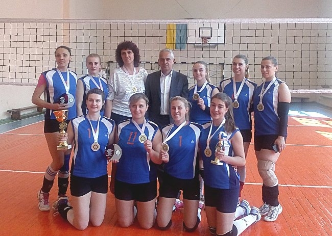 Жіноча збірна ПНУ з волейболу перемогла в обласному чемпіонаті