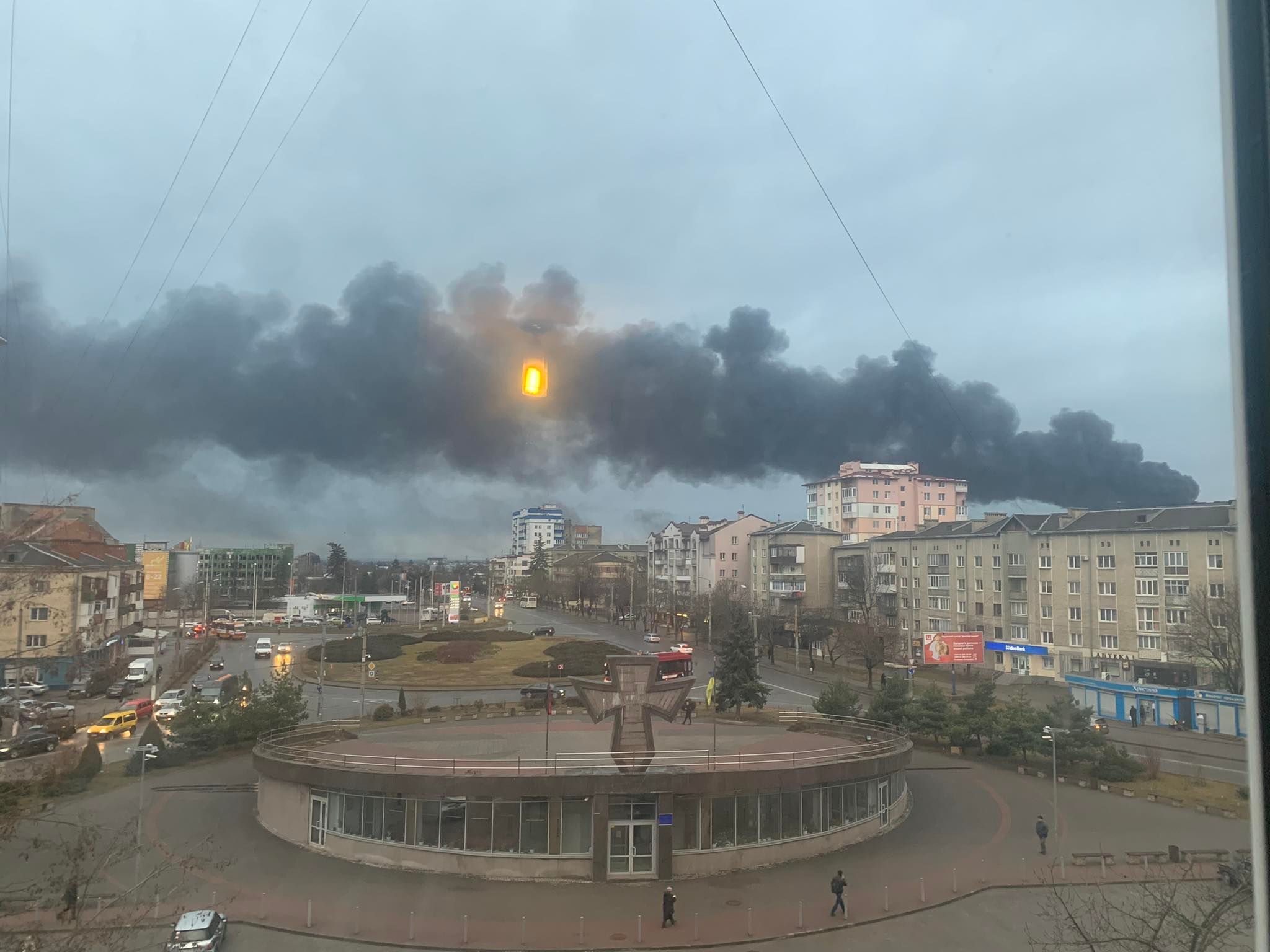 Видное нападение. Бомбардировка Киева 2022.