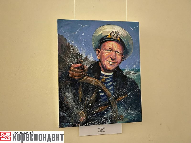“Рідні барви 4.5.0”: у Франківську відбувається виставка унікальних картин військового. ФОТО