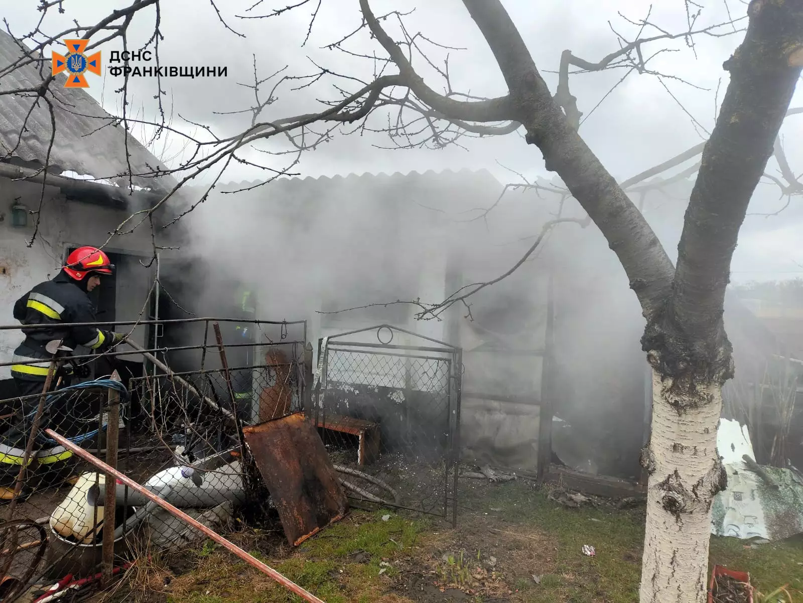 У Ямниці на пожежі в приватному господарстві виявили тіло чоловіка