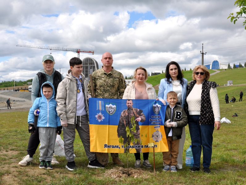 Діброву пам’яті Героїв висадили на Богородчанщині