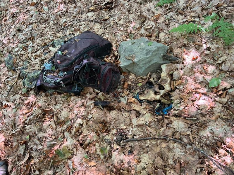 У Карпатах прикордонники виявили рештки двох людей