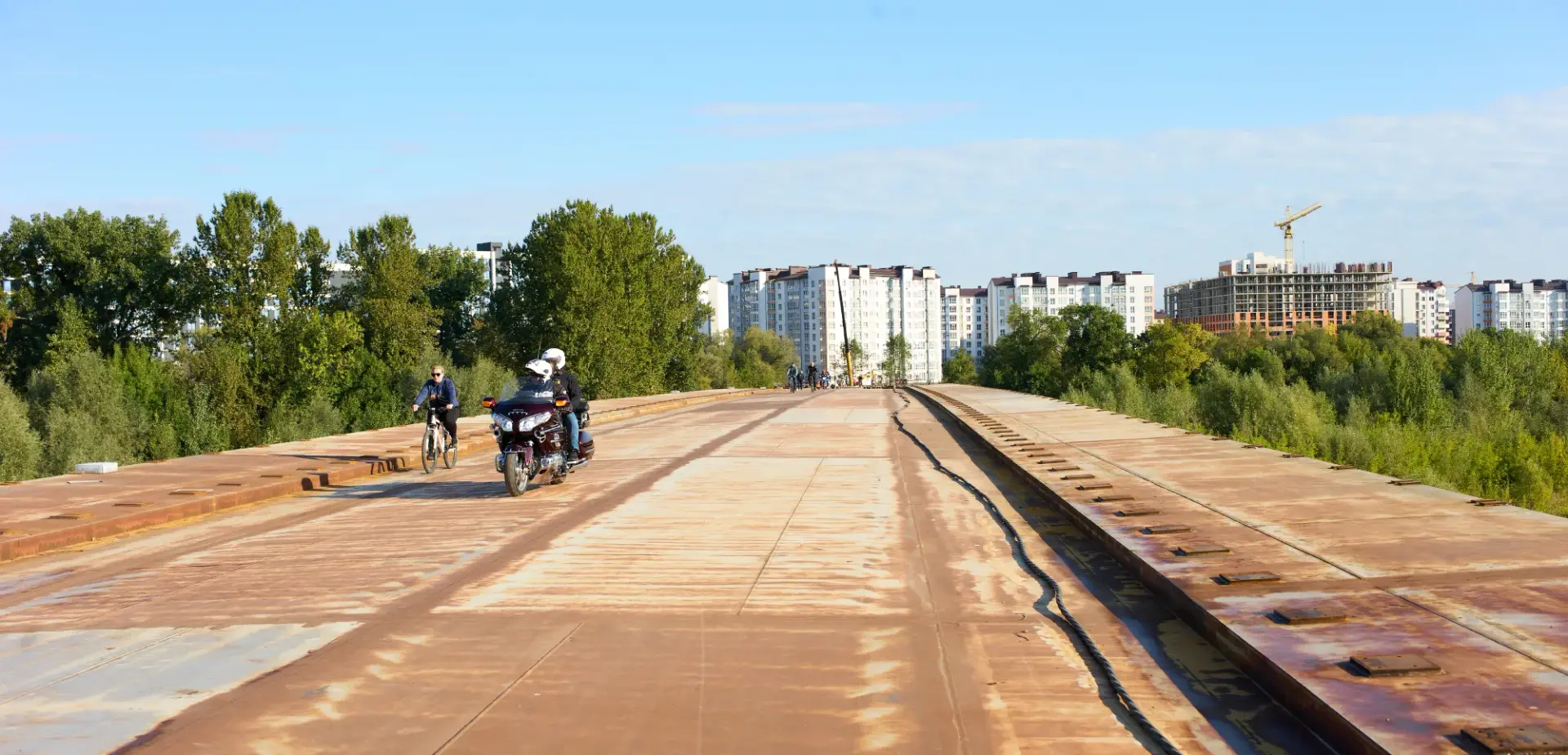 Хід будівництва моста на Пасічну: Марцінків розповів про поточні роботи