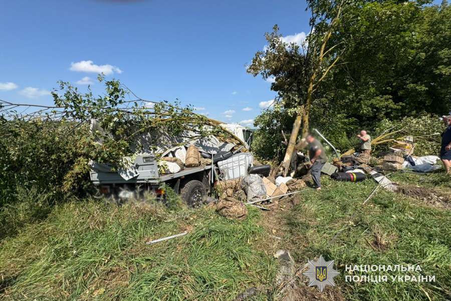 Автівка врізалась у дерево: двоє мешканців Прикарпаття постраждали в ДТП