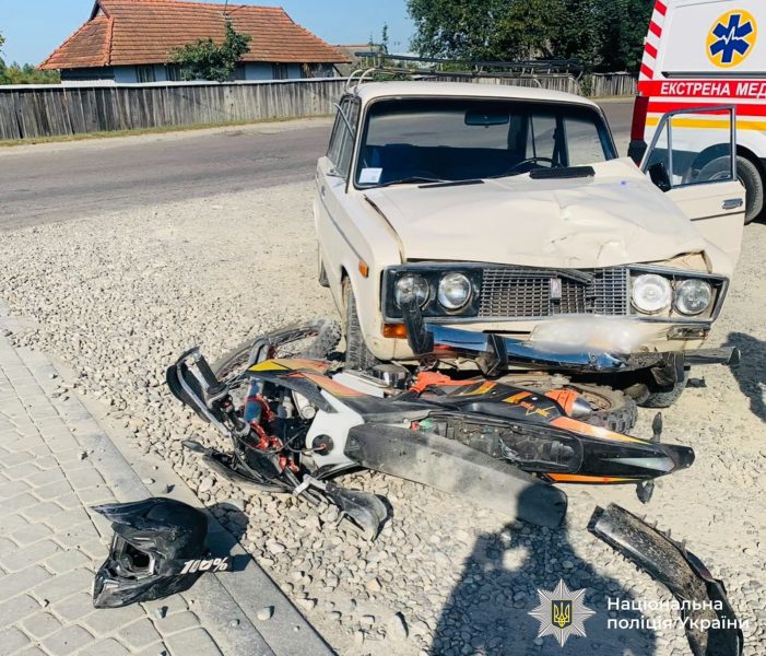 На Коломийщині пенсіонер збив мотоцикліста
