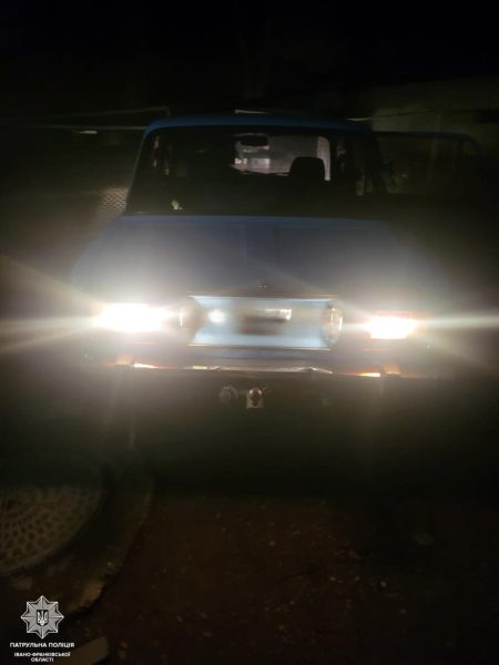 У Франківській громаді зупинили п’яного водія без прав